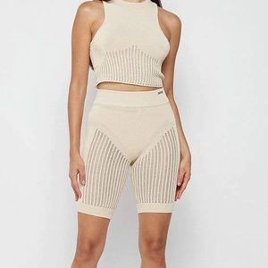 MANIÈRE DE VOIR KNITTED CYCLING SHORTS XS